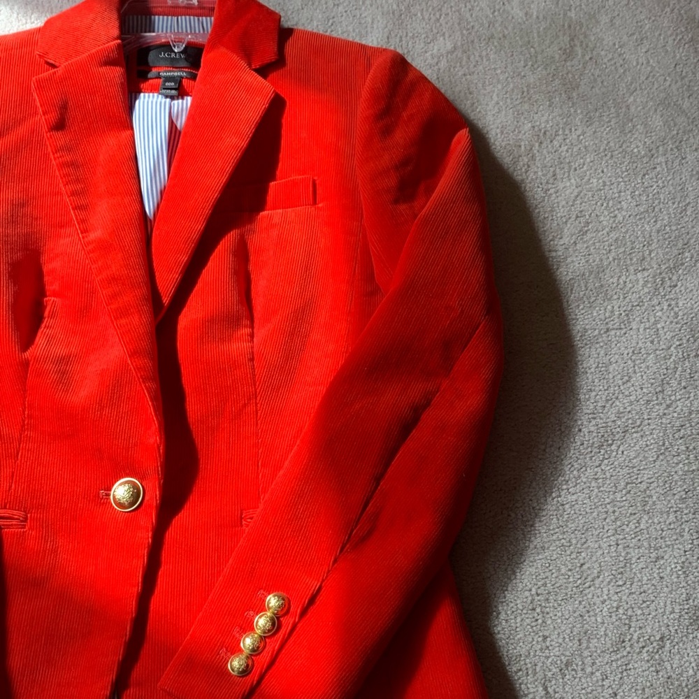 NWOT J.CREW Campbell Blazer in Corduroy - Picture 6 of 16